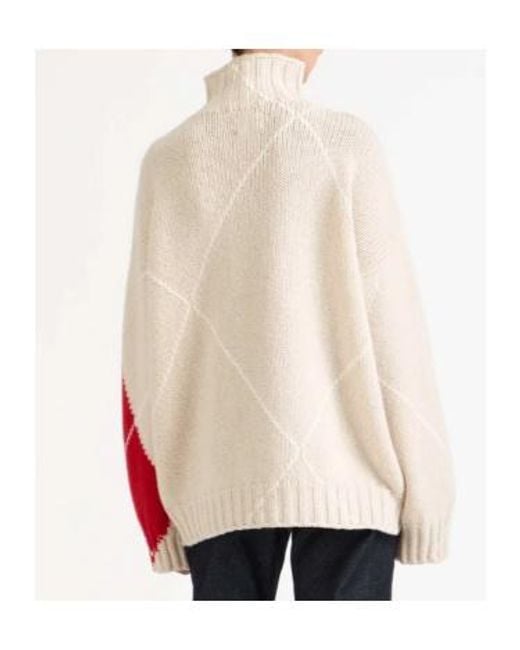 J.W. Anderson Green Jw Anderson X Pringle Turtle-Neck Argyle Jumper