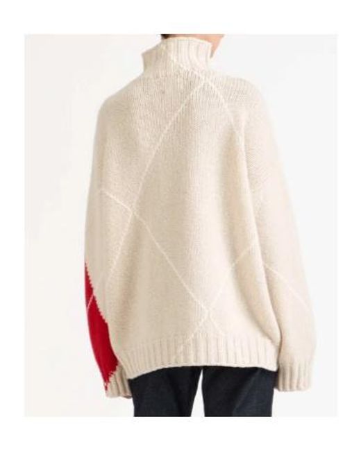 J.W. Anderson Green Jw Anderson X Pringle Turtle-Neck Argyle Jumper