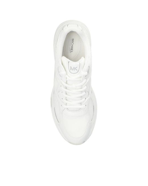 MICHAEL Michael Kors White Leo Trainers