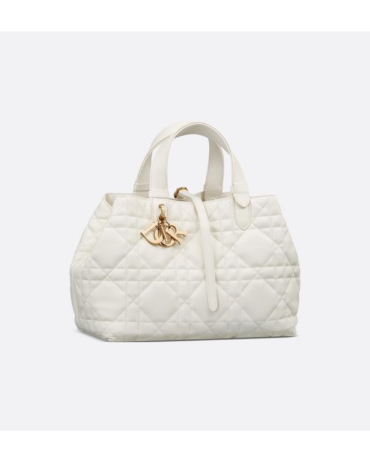 Dior White Medium Toujours Bag