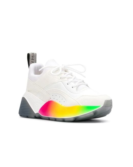 Stella McCartney White Eclypse Sneakers
