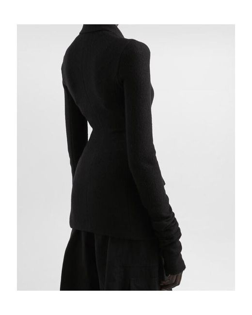 Dolce & Gabbana Black Double-Breasted Jacket