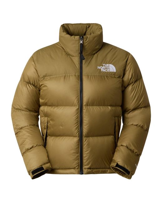 The North Face Green Solid Color Puffer Jacket