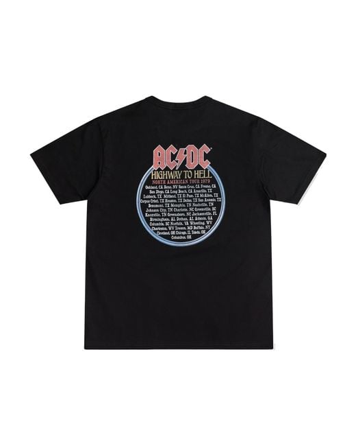 Junya Watanabe Black Short-Sleeved T-Shirt for men