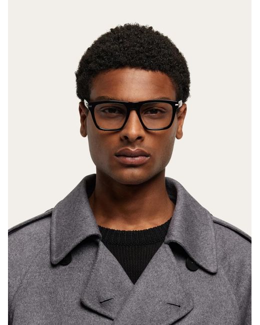 Ferragamo White Optical Glasses for men