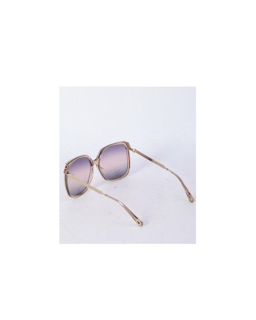 Chloé Pink Square Sunglasses