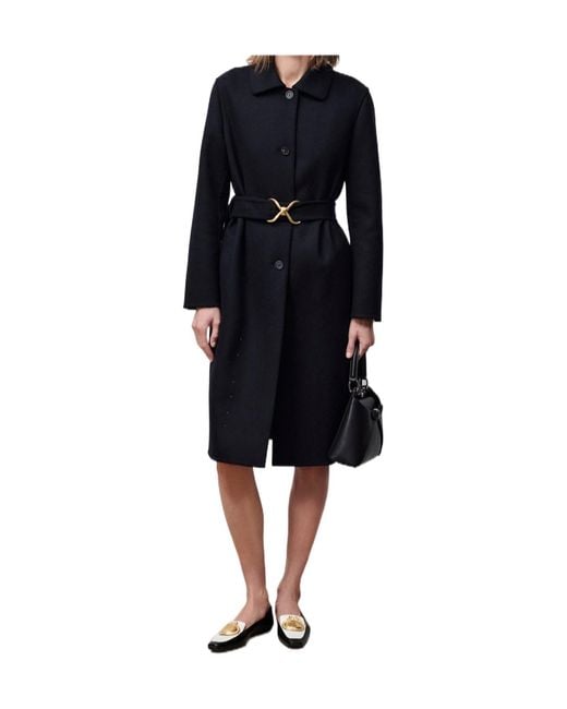 Dior Black Coat With Belt