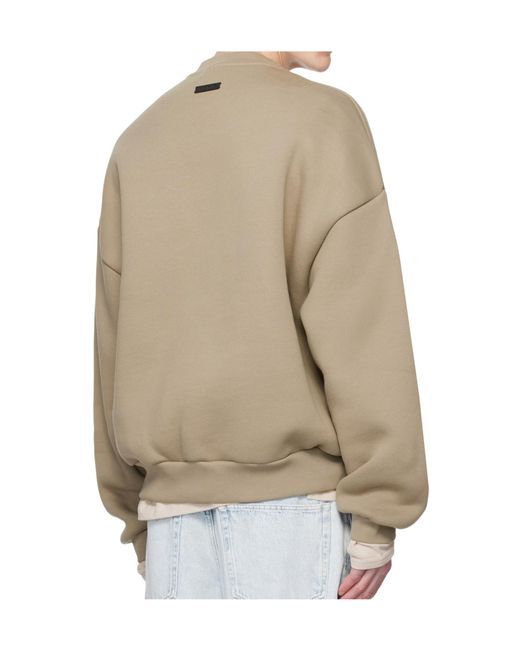 Fear Of God Natural Round Neck Long-Sleeved Sweatshirt for men