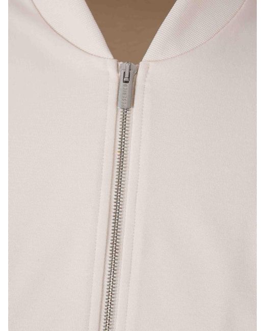 Peserico Pink Long-Sleeved Casual Jacket