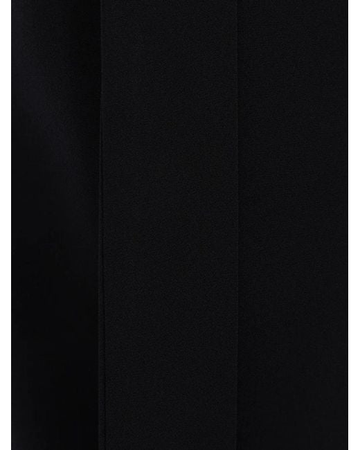Raquel Diniz Black V-Neck Tie Blouse