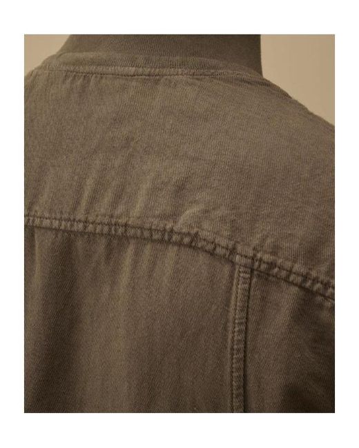 C P Company Green Lens-Detail Pocketed Jacket for men
