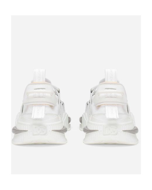 Dolce & Gabbana White Airmaster Low-Top Sneakers for men