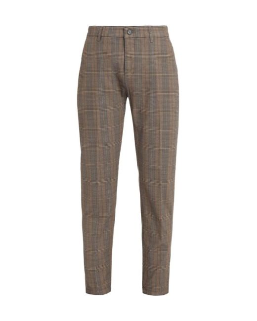 Department 5 Gray Casual Pants With Belt Loops for men