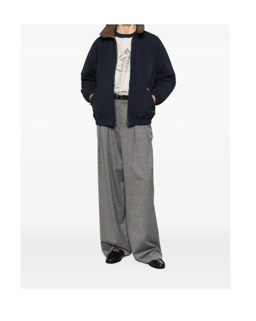 Prada Brown Long-Sleeved Down Jacket