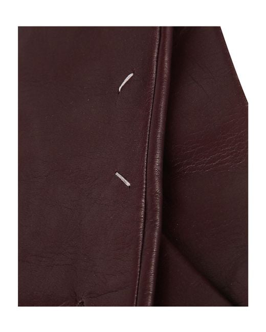 Maison Margiela Purple Fingerless Gloves