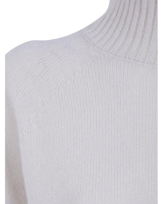 Seventy Gray Cashmere Turtleneck Sweater
