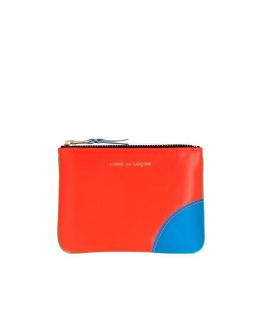 Comme des Garçons Red Logo Wallet for men