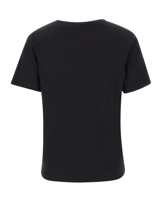 Entire studios Black Mini Crew-Neck T-Shirt for men