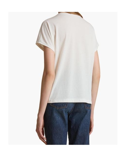 Khaite White Devra T-Shirt