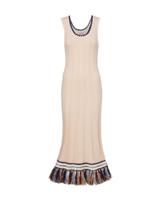 Jonathan Simkhai White Julianna Sleeveless Dress
