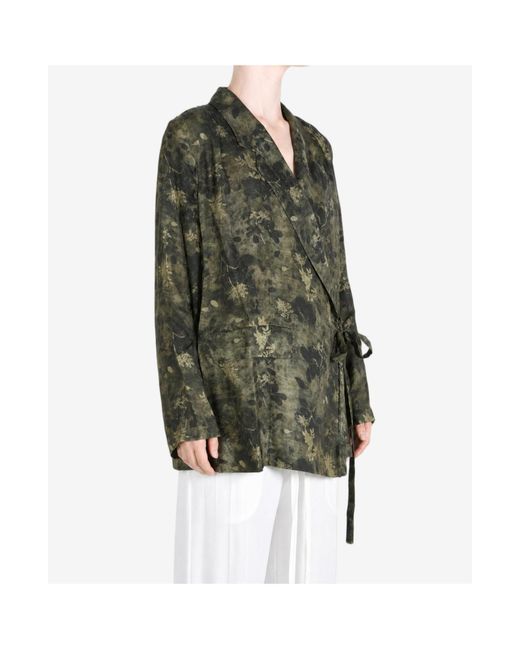 Uma Wang Green Khloe Jacket
