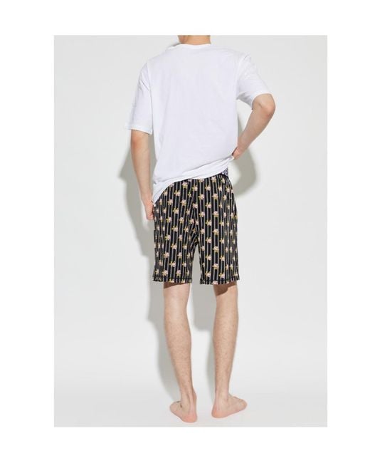 DIESEL White Raul D Core Printed Pyjamas Set for men