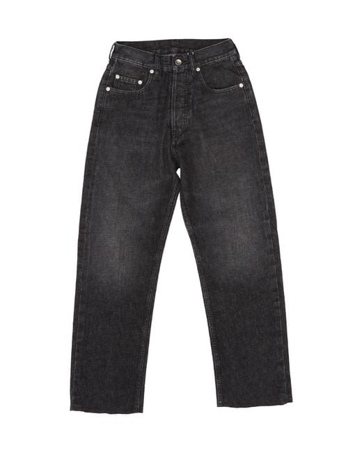 Maison Margiela Gray Straight-Leg Denim Jeans