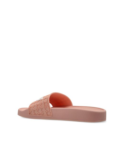 Amiri Pink Ma Quad Pool Slides