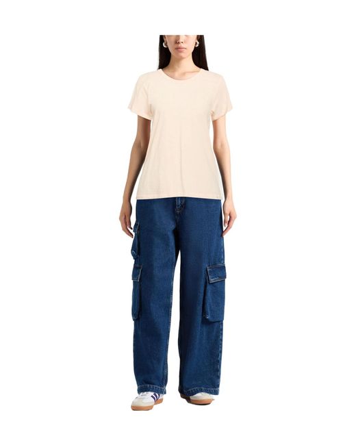 Rag & Bone Natural Solid Color T-Shirt