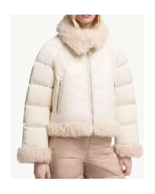 Moncler Natural Rubrouk Quilted Jacket