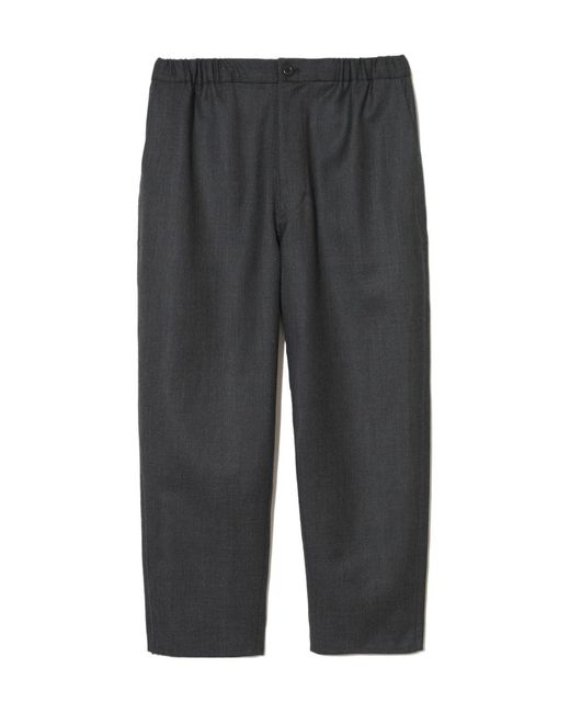 Undercover Gray Cuffed Hem Trousers for men