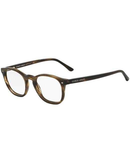Giorgio Armani White Logo Flat Mirror