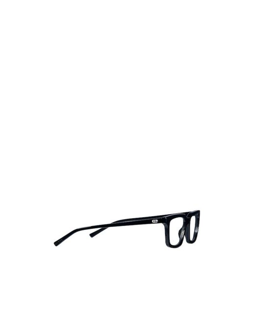 Gucci White Rectangular Optical Frame for men