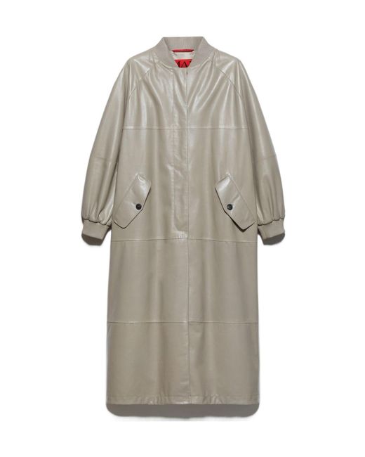 MAX&Co. Gray Long Sleeve Windbreaker