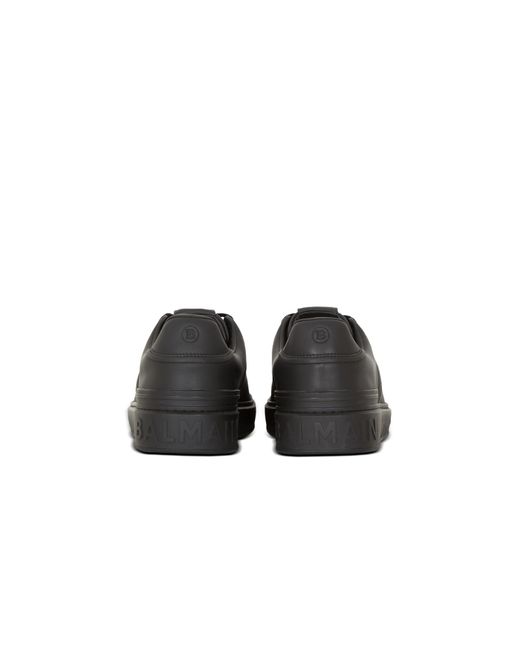 Balmain Black B-Court Trainers for men