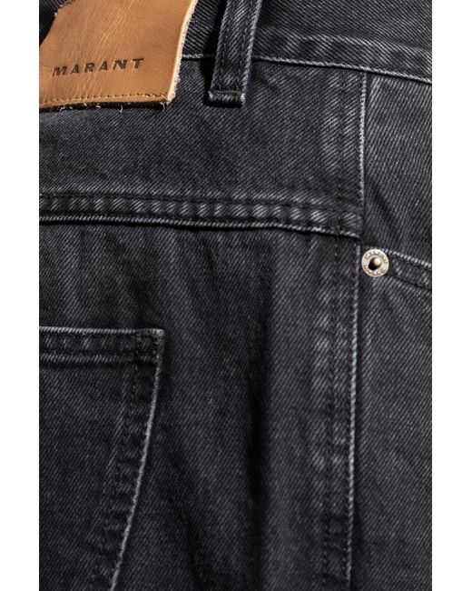 Isabel Marant Blue Straight Leg Lewys Jeans for men