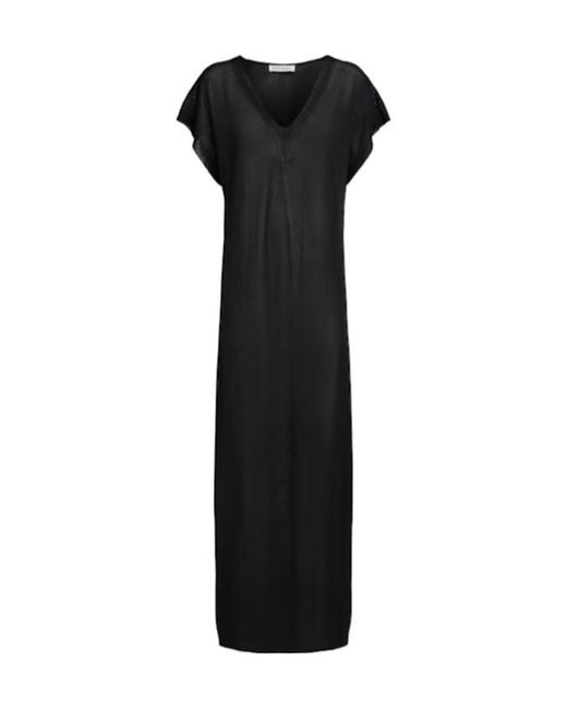 Frankie Shop Black V-Neck Dress