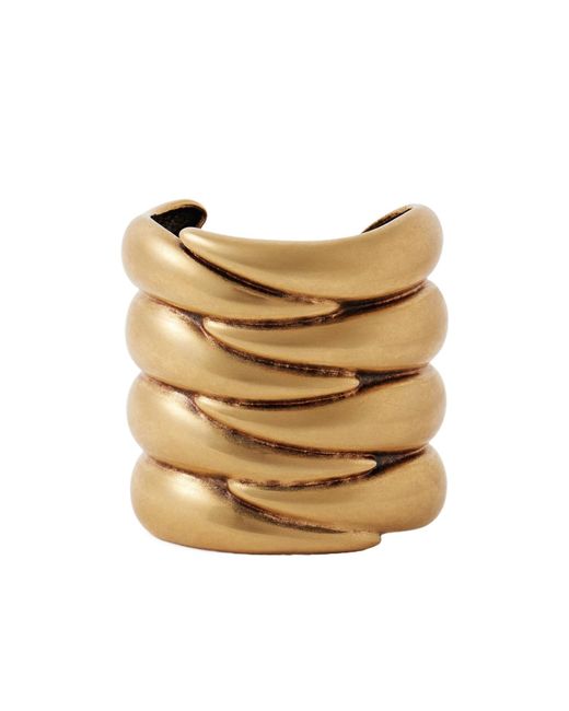 Khaite Natural Cyclone-Plated Cuff