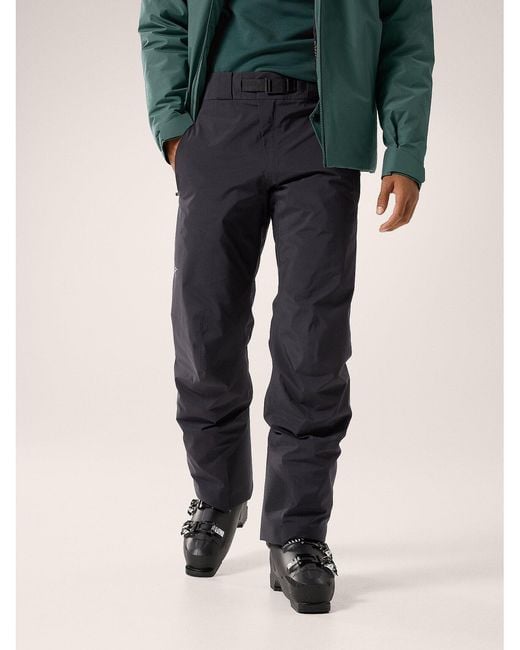 Arc'teryx Black Waterproof And Windproof Ski Pants for men