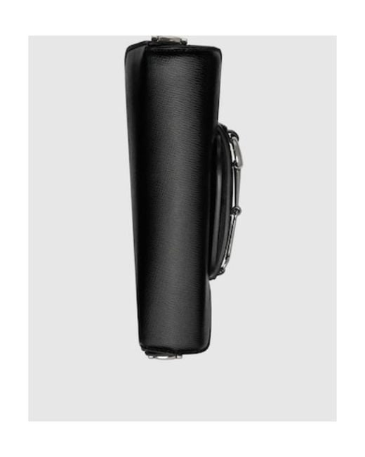 Gucci Black Horsebit 1955 Mini Shoulder Bag
