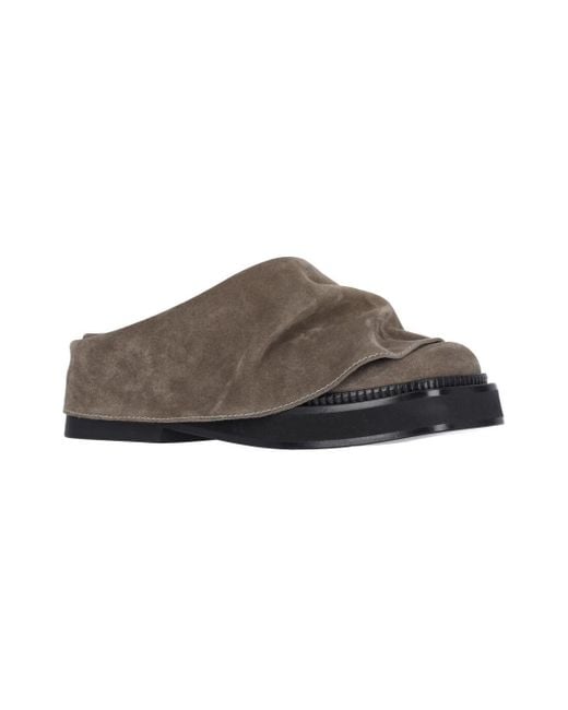 The Attico Brown The Mini Robin Sabot Shoes