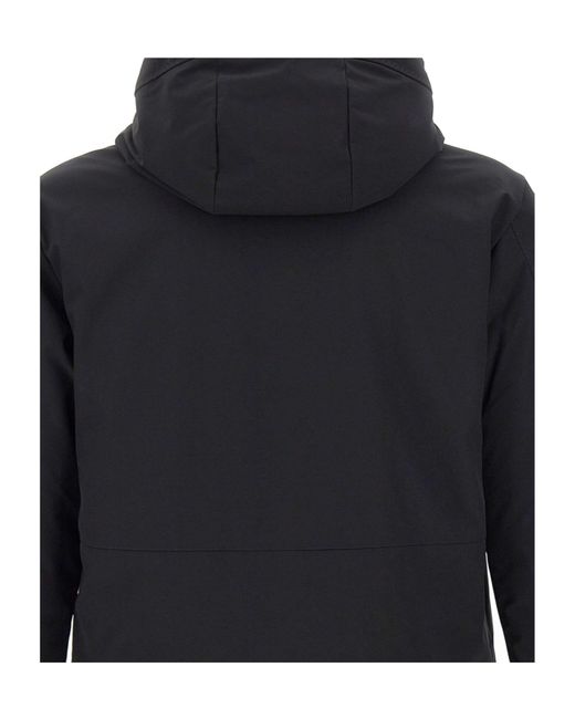 Peuterey Blue Loge Srtr Hooded Performance Jacket for men