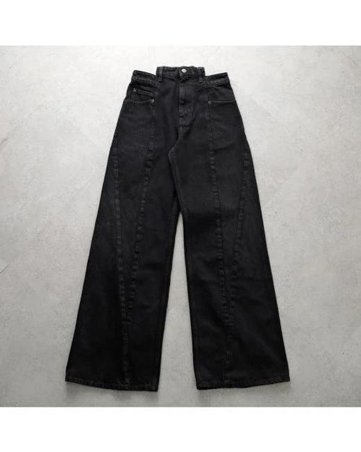 Maison Margiela Black Straight Leg Jeans