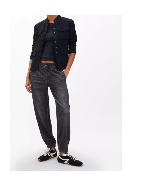 Rag & Bone Gray Jogger Casual Pants