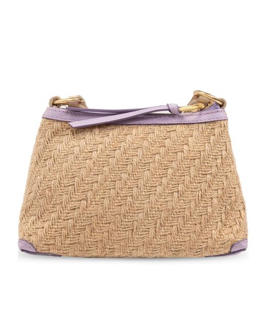 See By Chloé Natural Logo Shoulder Bag