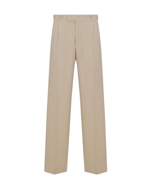 Dior Natural Homme Classic Straight-Cut Pants for men