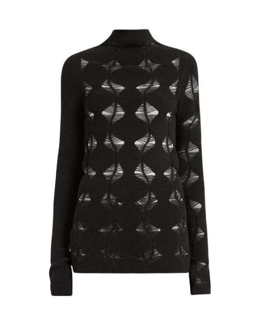 Sportmax Black Long-Sleeved Knitwear