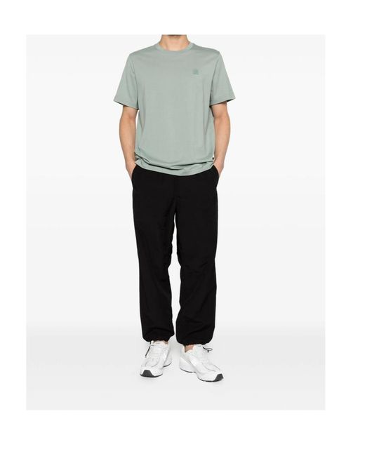 Moose Knuckles Green Duluth Logo T-Shirt for men
