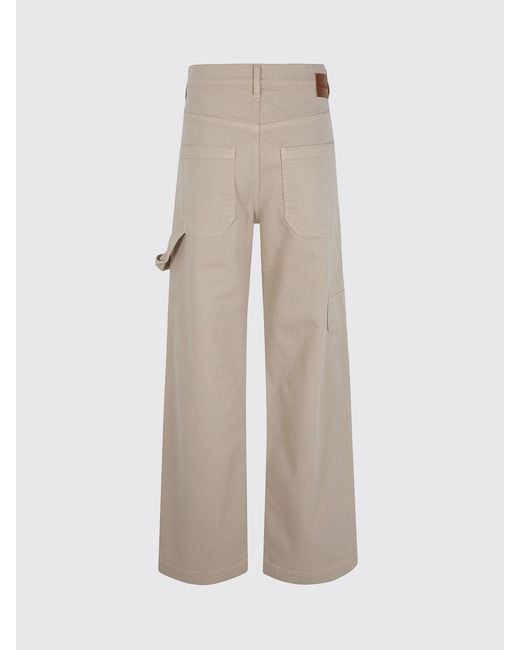 P.A.R.O.S.H. Gray Hammer-Loop Cargo Pants