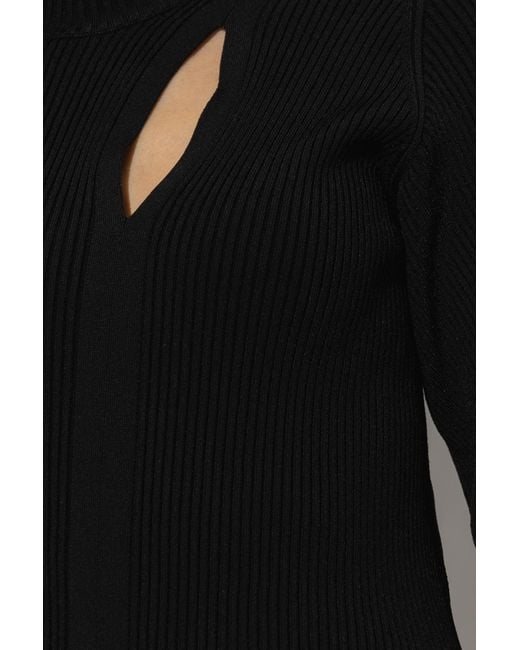 Versace Black La Vacanza Collection Dress